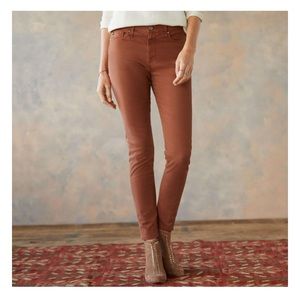 AG Farrah Sateen Super Skinny Jeans Cotton Blend Size 25